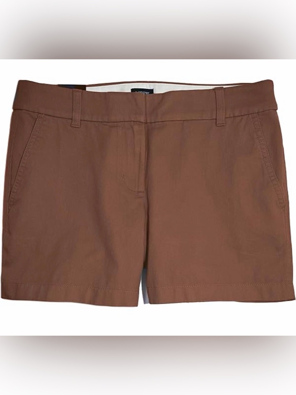 J. Crew Women's Brown Classic Chino Shorts